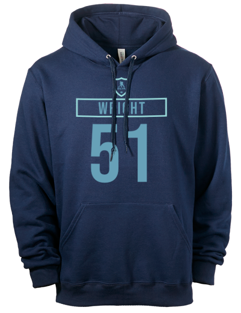 Away Jersey Shane Wright Eco Premium Unisex Hooded Sweatshirt | Swagsta