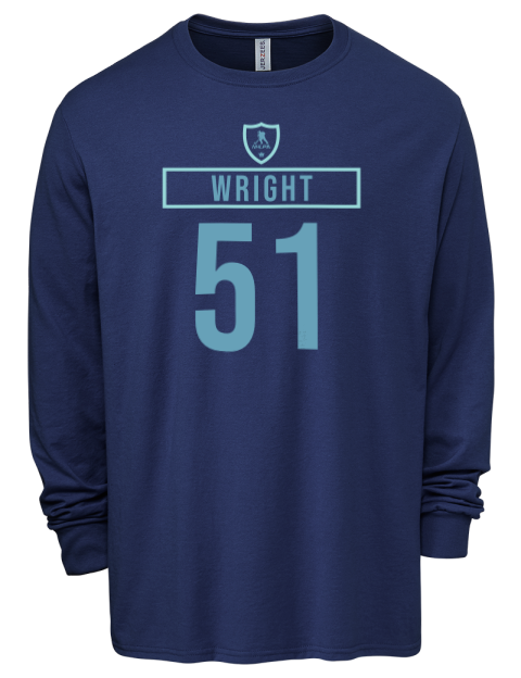Away Jersey Shane Wright Men's Premium Blend Long Sleeve-T-Shirt | Swagsta