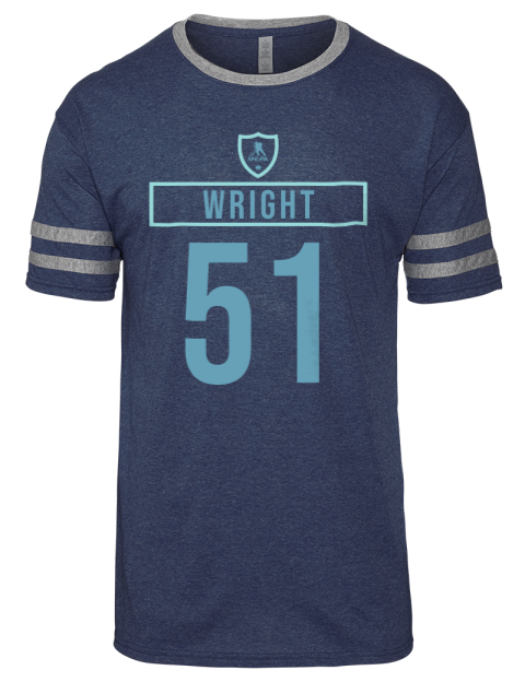 Away Jersey Shane Wright Men's Tri-Blend T-Shirt | Swagsta