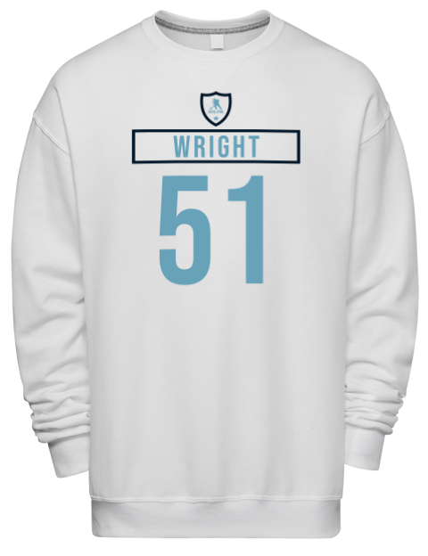 Home Jersey Shane Wright Premium Unisex Crewneck Sweatshirt | Swagsta
