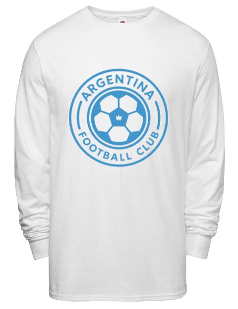 Argentina Soccer Men's Long-Sleeve T-Shirt | Swagsta