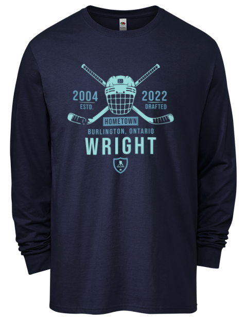 Heritage Shane Wright Men's Long-Sleeve T-Shirt | Swagsta