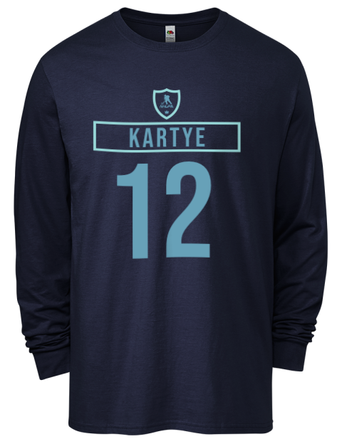 Away Jersey Tye Kartye Men's Long-Sleeve T-Shirt | Swagsta