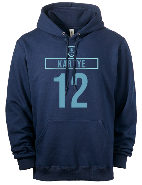 Away Jersey Tye Kartye Eco Premium Unisex Hooded Sweatshirt | Swagsta