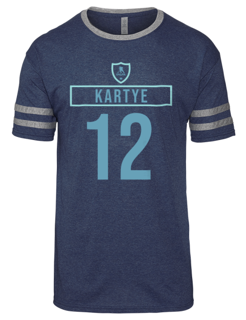 Away Jersey Tye Kartye Men's Tri-Blend T-Shirt | Swagsta
