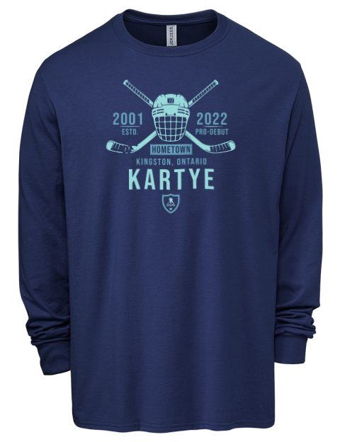 Heritage Tye Kartye Men's Premium Blend Long Sleeve-T-Shirt | Swagsta