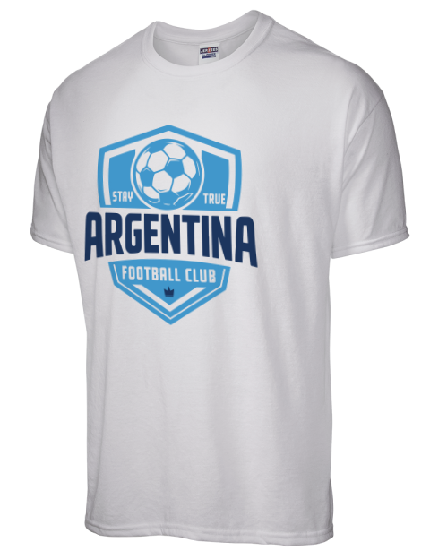 Argentia Football Club Soccer Dri-Power Unisex T-Shirt | Swagsta