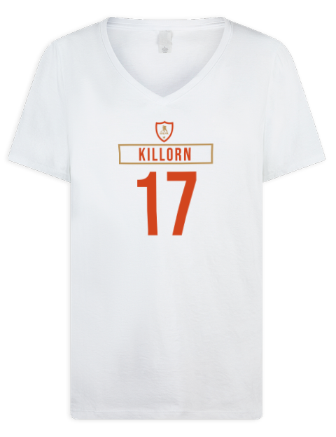 Home Jersey Alex Killorn Premium Ladies V-Neck T-Shirt | Swagsta