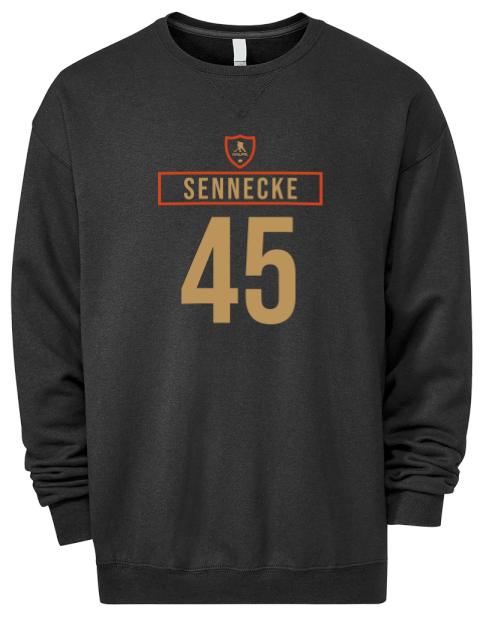 Away Jersey Beckett Sennecke Premium Unisex Crewneck Sweatshirt | Swagsta