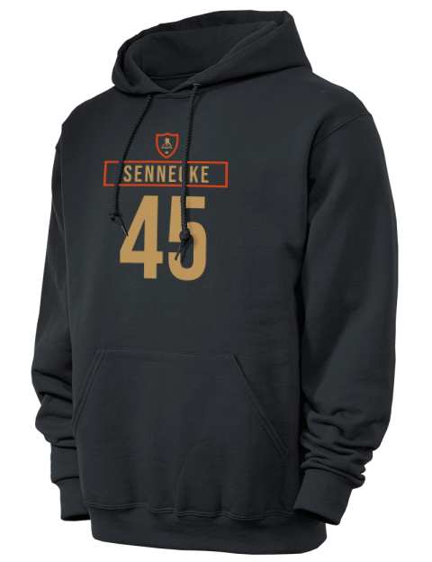 Away Jersey Beckett Sennecke Unisex Hooded Sweatshirt | Swagsta