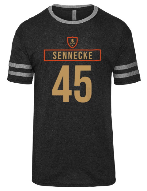 Away Jersey Beckett Sennecke Men's Tri-Blend T-Shirt | Swagsta