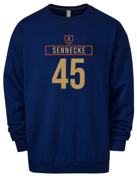 Away Jersey Beckett Sennecke Premium Unisex Crewneck Sweatshirt | Swagsta