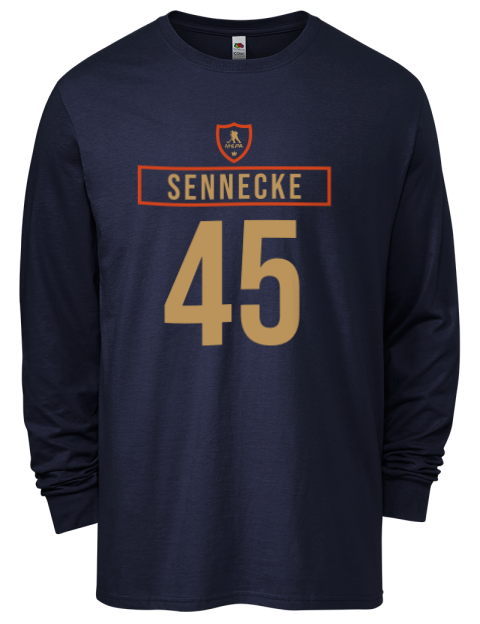 Away Jersey Beckett Sennecke Men's Long-Sleeve T-Shirt | Swagsta