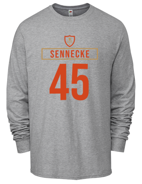 Home Jersey Beckett Sennecke Men's Long-Sleeve T-Shirt | Swagsta