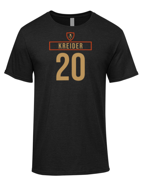 Away Jersey Chris Kreider Premium Ring-Spun Cotton Unisex T-Shirt | Swagsta