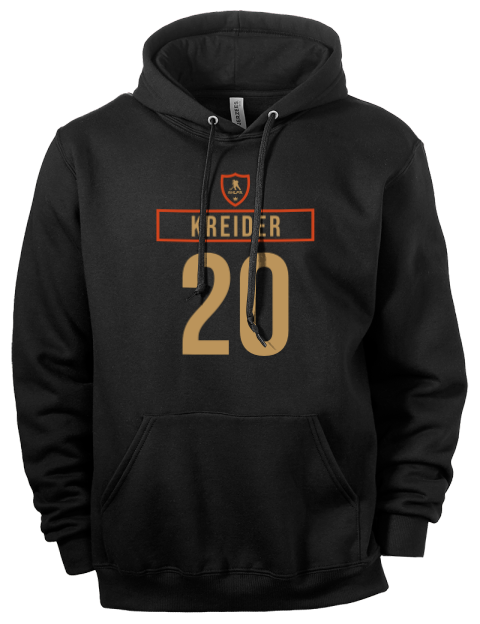 Away Jersey Chris Kreider Eco Premium Unisex Hooded Sweatshirt | Swagsta