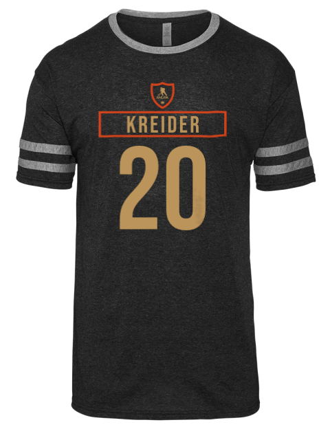 Away Jersey Chris Kreider Men's Tri-Blend T-Shirt | Swagsta