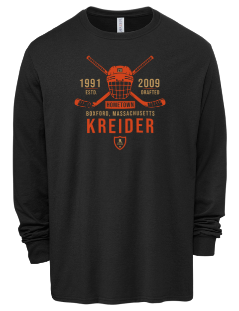 Heritage Chris Kreider Men's Premium Blend Long Sleeve-T-Shirt | Swagsta