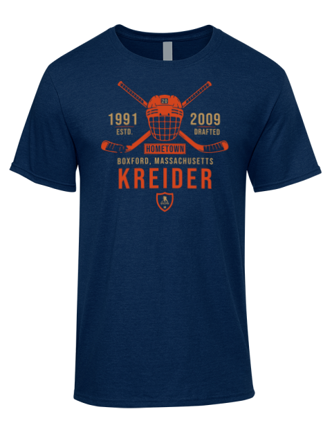 Heritage Chris Kreider Premium Ring-Spun Cotton Unisex T-Shirt | Swagsta