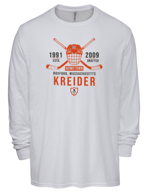 Classic Heritage Chris Kreider Men's Premium Blend Long Sleeve-T-Shirt | Swagsta