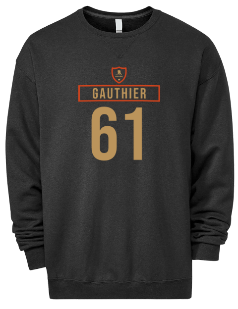 Away Jersey Cutter Gauthier Premium Unisex Crewneck Sweatshirt | Swagsta