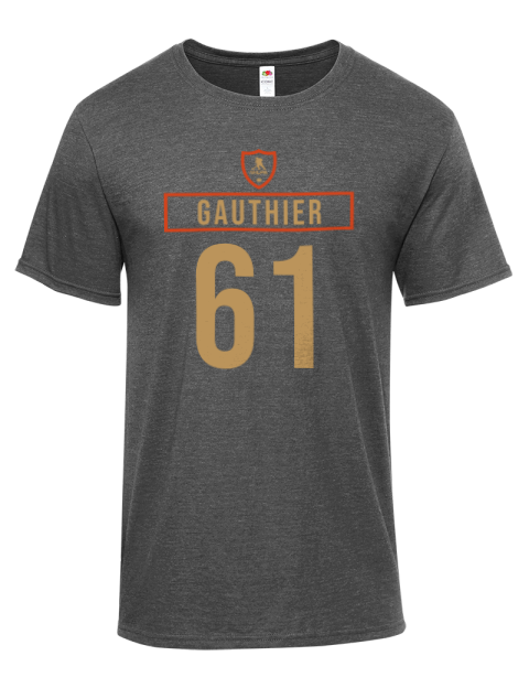 Away Jersey Cutter Gauthier Iconic Men's T-Shirt | Swagsta