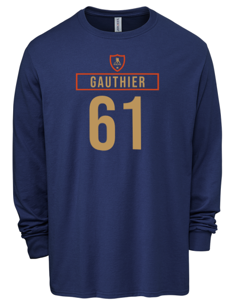 Away Jersey Cutter Gauthier Men's Premium Blend Long Sleeve-T-Shirt | Swagsta