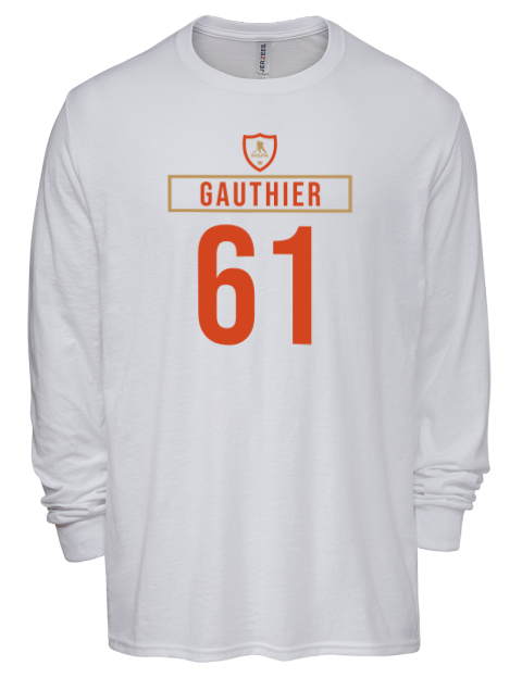 Home Jersey Cutter Gauthier Men's Premium Blend Long Sleeve-T-Shirt | Swagsta