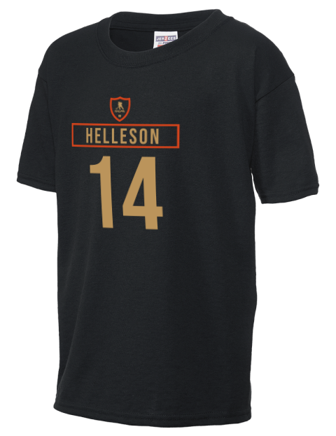 Away Jersey Drew Helleson Youth T-Shirt | Swagsta
