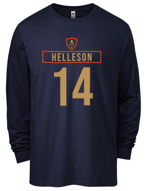 Away Jersey Drew Helleson Men's Long-Sleeve T-Shirt | Swagsta