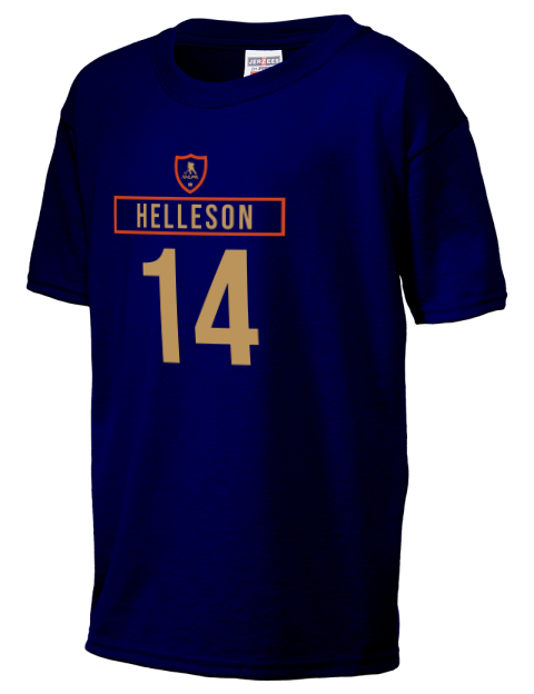 Away Jersey Drew Helleson Youth T-Shirt | Swagsta