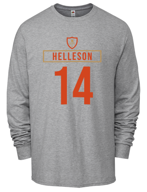 Home Jersey Drew Helleson Men's Long-Sleeve T-Shirt | Swagsta