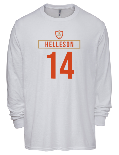 Home Jersey Drew Helleson Men's Premium Blend Long Sleeve-T-Shirt | Swagsta