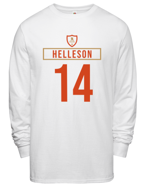 Home Jersey Drew Helleson Men's Long-Sleeve T-Shirt | Swagsta