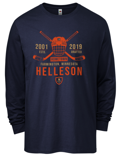 Heritage Drew Helleson Men's Long-Sleeve T-Shirt | Swagsta
