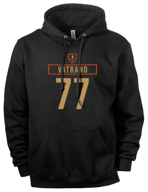Away Jersey Frankie Vatrano Eco Premium Unisex Hooded Sweatshirt | Swagsta