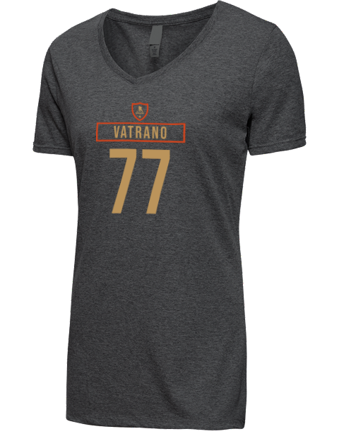 Away Jersey Frankie Vatrano Premium Ladies V-Neck T-Shirt | Swagsta