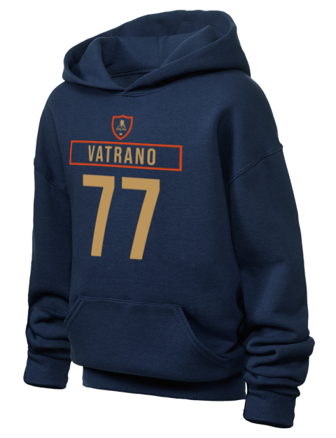 Away Jersey Frankie Vatrano Youth Hooded Sweatshirt | Swagsta