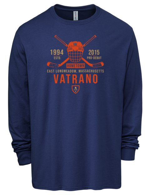 Heritage Frankie Vatrano Men's Premium Blend Long Sleeve-T-Shirt | Swagsta
