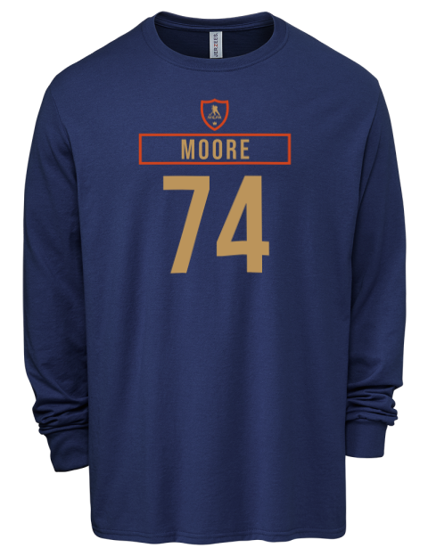 Away Jersey Ian Moore Men's Premium Blend Long Sleeve-T-Shirt | Swagsta