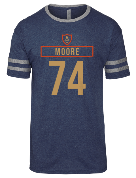 Away Jersey Ian Moore Men's Tri-Blend T-Shirt | Swagsta