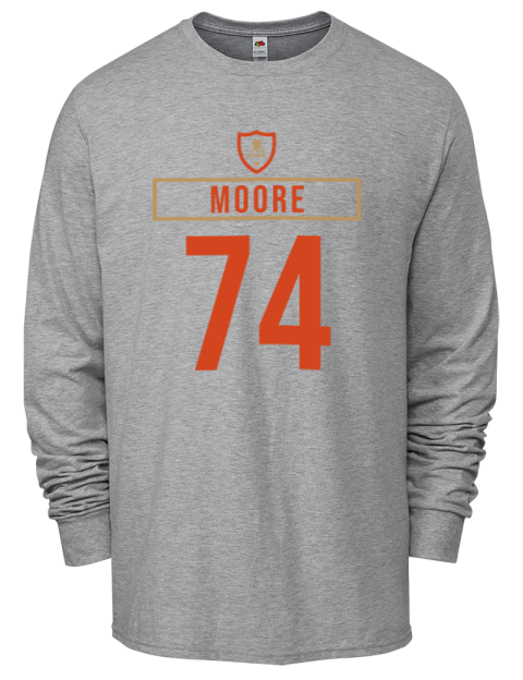 Home Jersey Ian Moore Men's Long-Sleeve T-Shirt | Swagsta