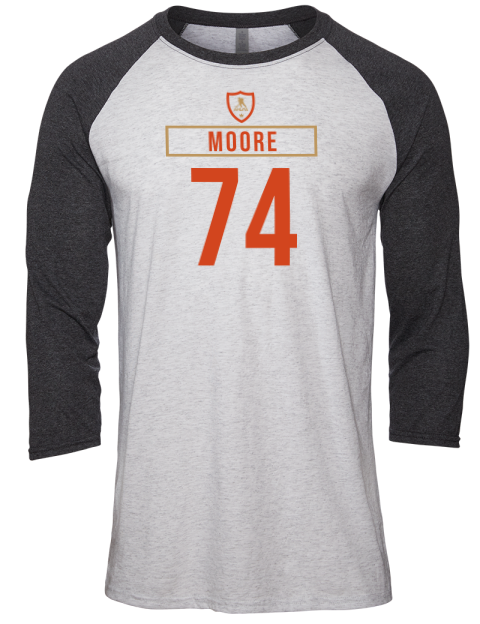 Home Jersey Ian Moore Unisex Premium Three-Quarter Raglan T-Shirt | Swagsta
