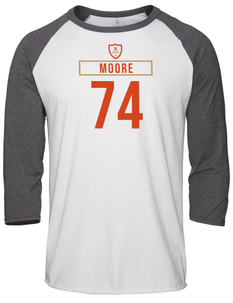 Home Jersey Ian Moore Unisex Premium Three-Quarter Raglan T-Shirt | Swagsta
