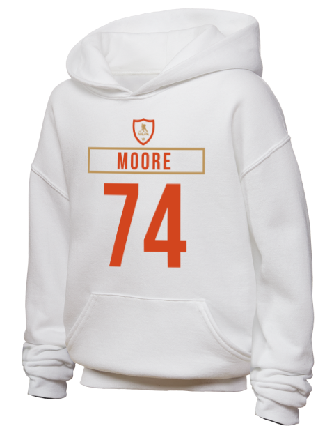 Home Jersey Ian Moore Youth Hooded Sweatshirt | Swagsta