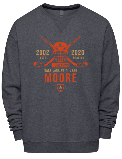 Heritage Ian Moore Premium Unisex Crewneck Sweatshirt | Swagsta
