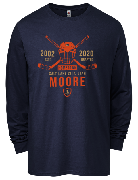 Heritage Ian Moore Men's Long-Sleeve T-Shirt | Swagsta