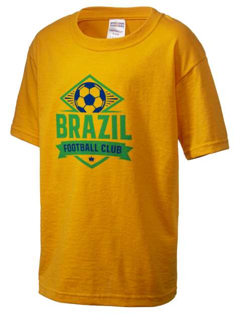 Brazil Football Club Soccer Youth T-Shirt | Swagsta