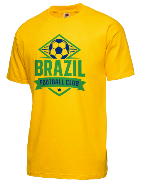 Brazil Football Club Soccer Unisex T-Shirt | Swagsta