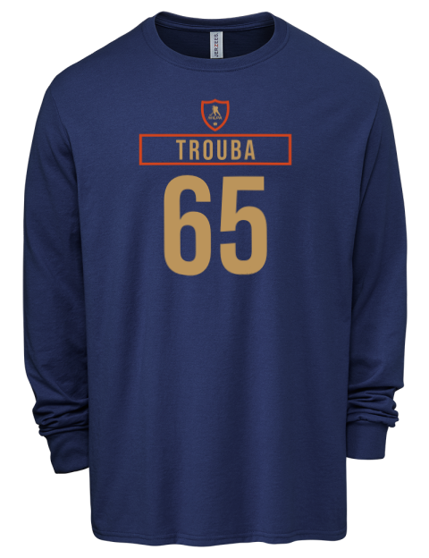 Away Jersey Jacob Trouba Men's Premium Blend Long Sleeve-T-Shirt | Swagsta